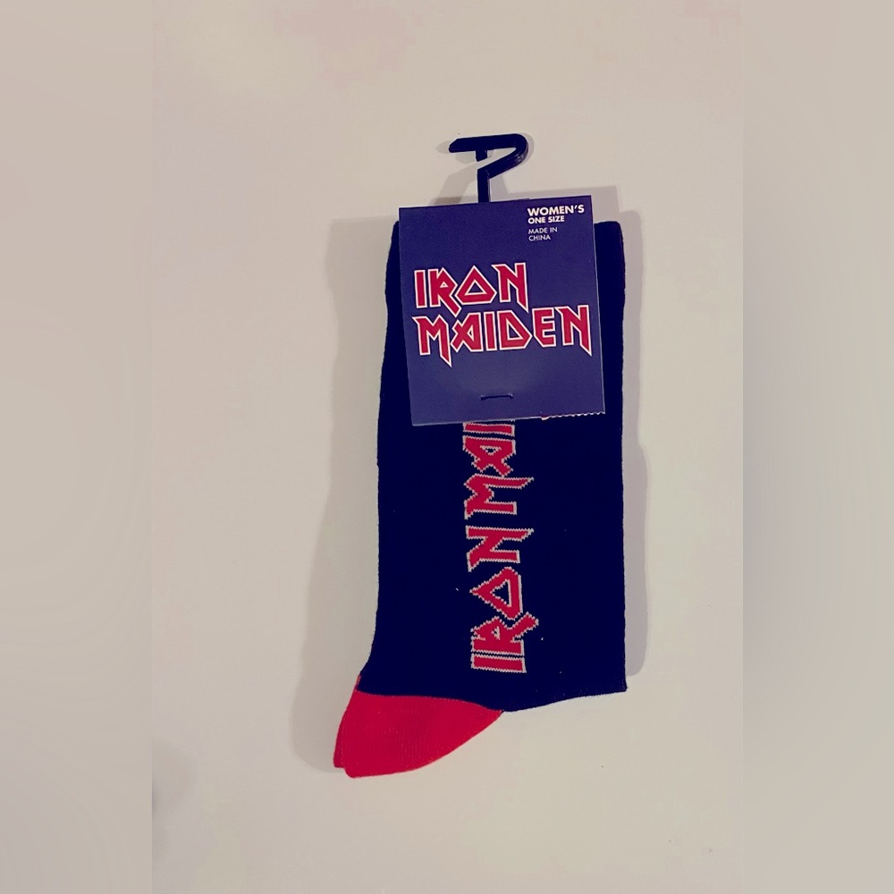 Fun Novelty Socks Featuring Iron Maiden